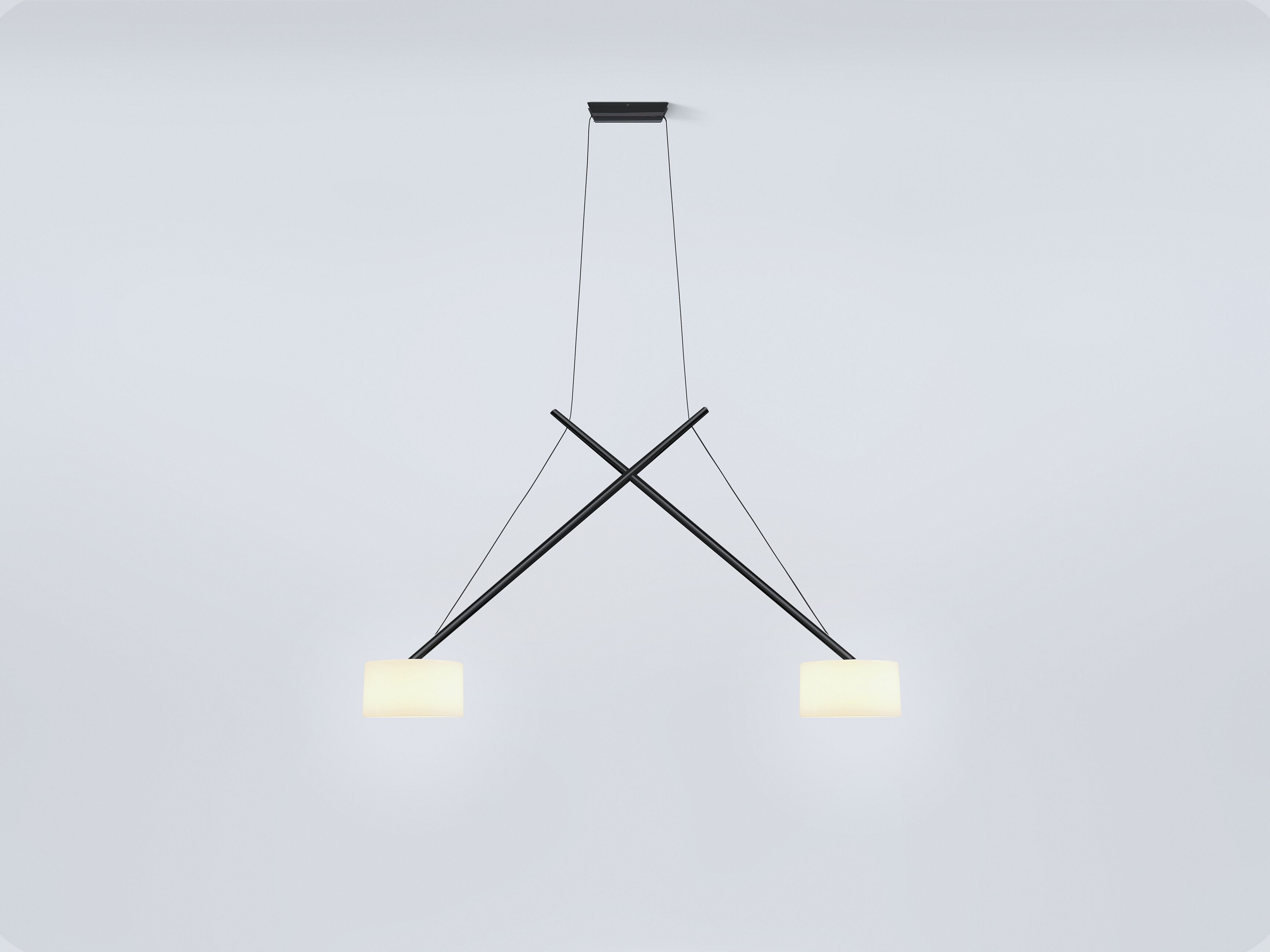 Алюминиевый светодиодный подвесной светильник serien.lighting TWIN ARCH-00116222 - Вид №14