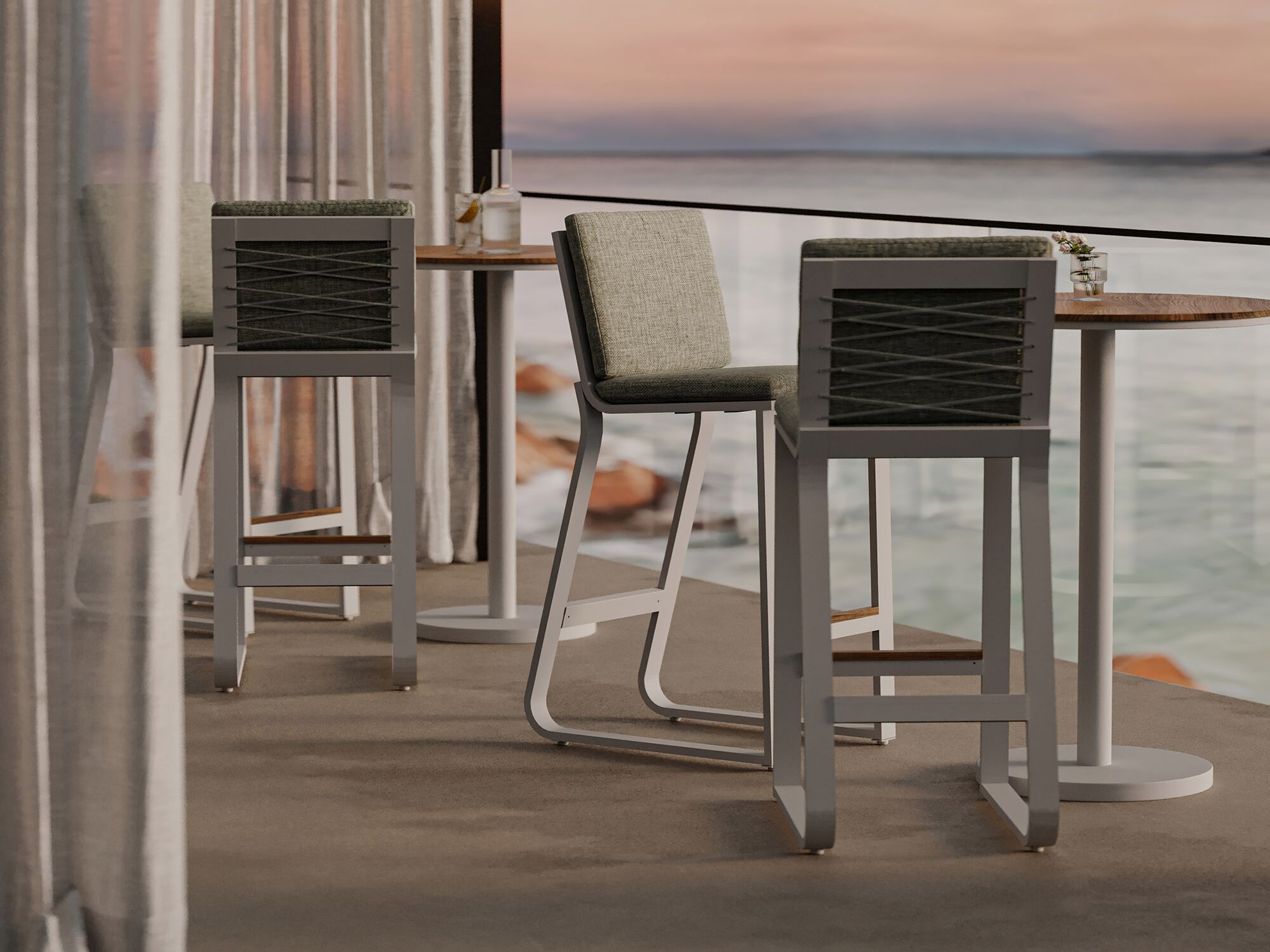 Алюминиевый стул Walters Regatta ARCH-00086417 - Вид №5