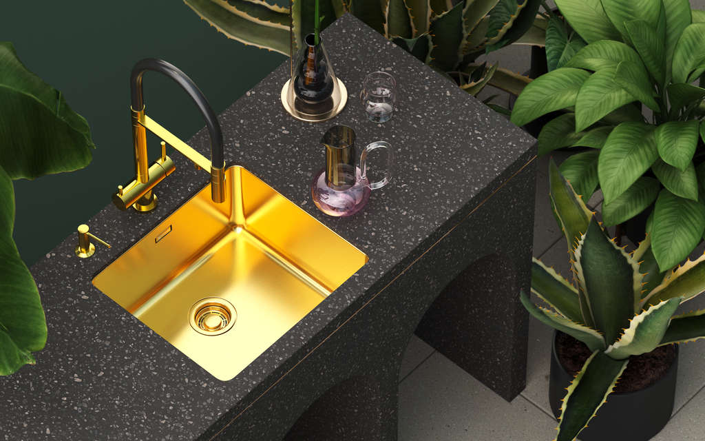 Кухонная мойка Tadzava 49-U/I AB OMOIKIRI 4993075 - Вид №1