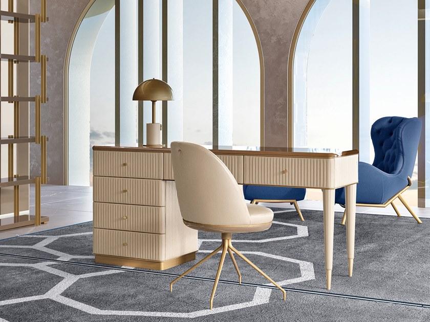 VOLPI Прямоугольный стол с ящиками Luigi volpi Lv-31004 - Вид №1