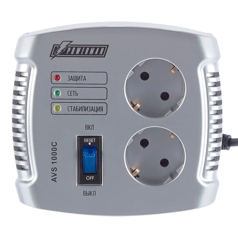 Стабилизатор напряжения Powerman AVS 1000С (Cube) 18622617 STLM-2188468  - Вид №1
