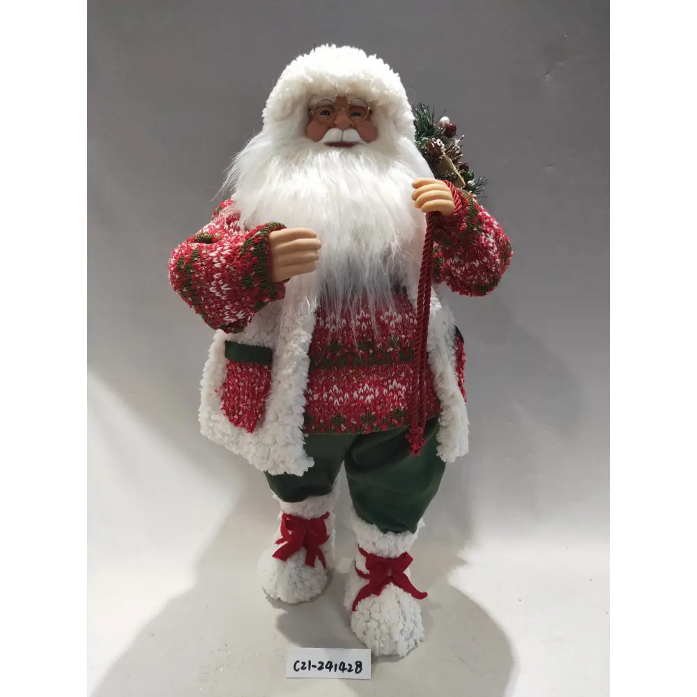 Фигурка декоративная «Дед Мороз в красном», 60 см, пластик, цвет красный RELANCE STLM-2183218