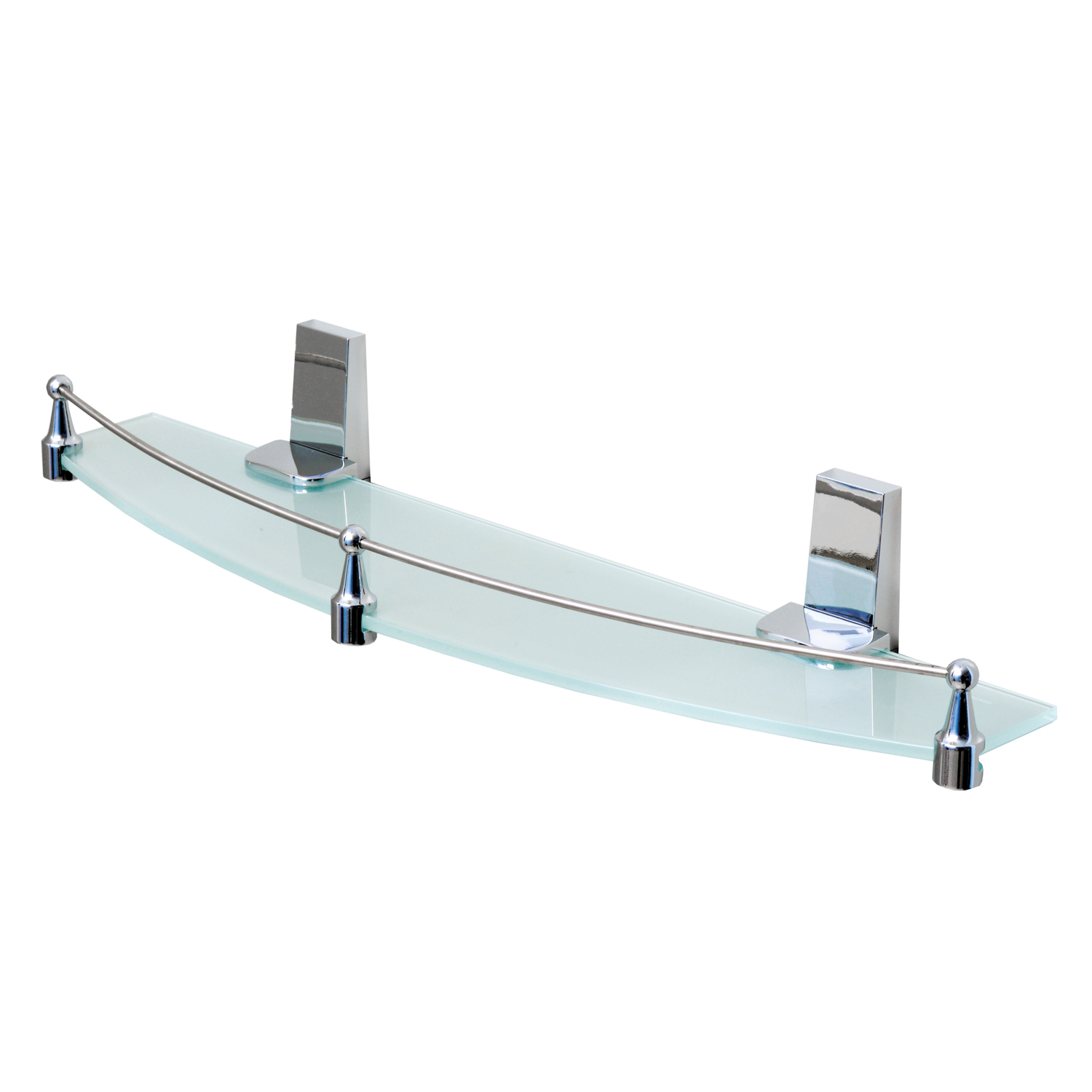 K-6044 Lopau Полка стеклянная с бортиком WasserKRAFT Lopau K-6000  - Вид №2