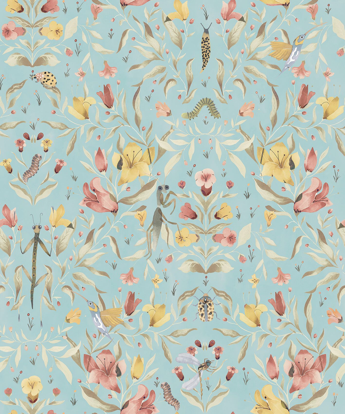 Обои с цветочными мотивами Jannelli&Volpi MERIGGIO ARCH-00095715 - Вид №1