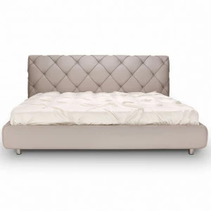 Кровать двуспальная 180х200 бежевая Prince KELLY LOUNGE ДИЗАЙНЕРСКИЕ 094397 Бежевый