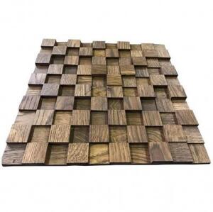 Мозаика и 3D панели из дерева Tarsi 3D 3d 1.0.13.0 Дуб Селект 3д (мозаика панели), гладкая (3Д (мозаика панели), Гладкая) 300х300 мм.