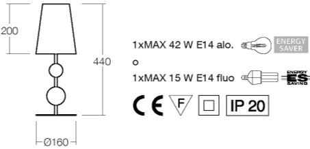 Chaarme Letti Настольная лампа с прямым и отраженным светом sun-id-1423274 - Вид №1