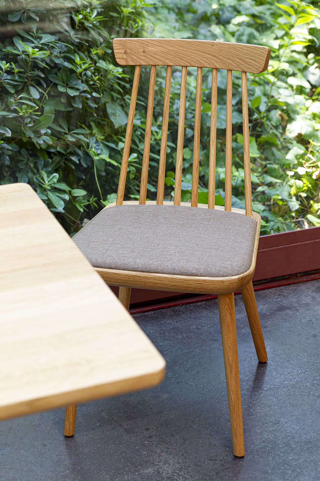 Стул из ясеня с мягким сиденьем SIPA ARCH-00107806 - Вид №6