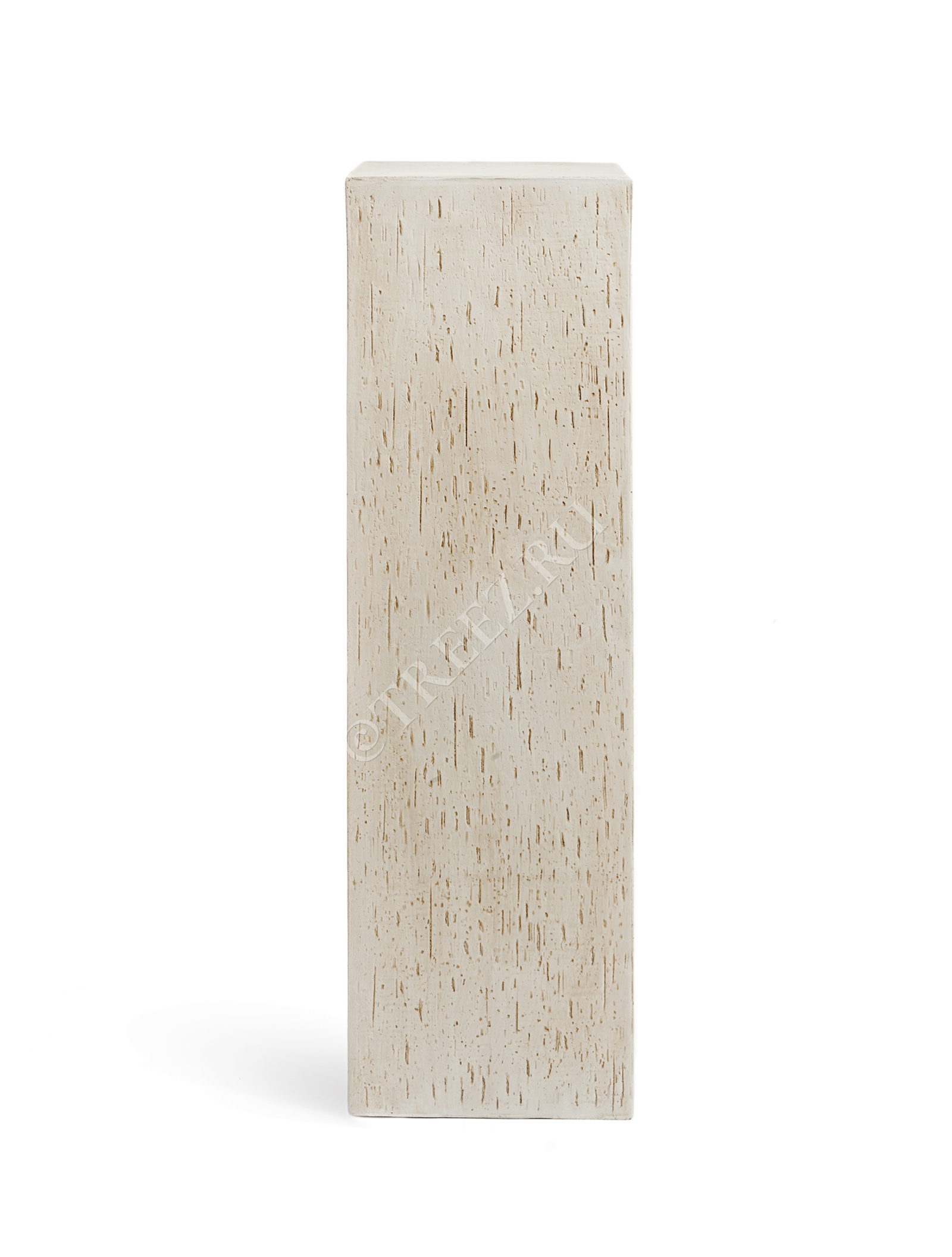 41.1016-0010-CRS-080 Кашпо  ERGO - серия Cork - Колонна - Белый песок Цветочная коллекция  - Вид №3