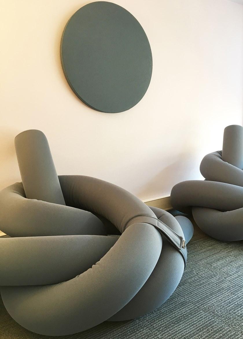 Marine Peyre Editions Пуф из мягкой ткани Noda sun-id-1357338 - Вид №3