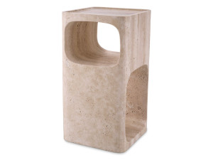 Журнальный столик из травертина