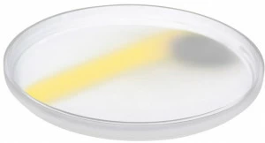 NUDE Плоская тарелка из хрусталя Pigmento