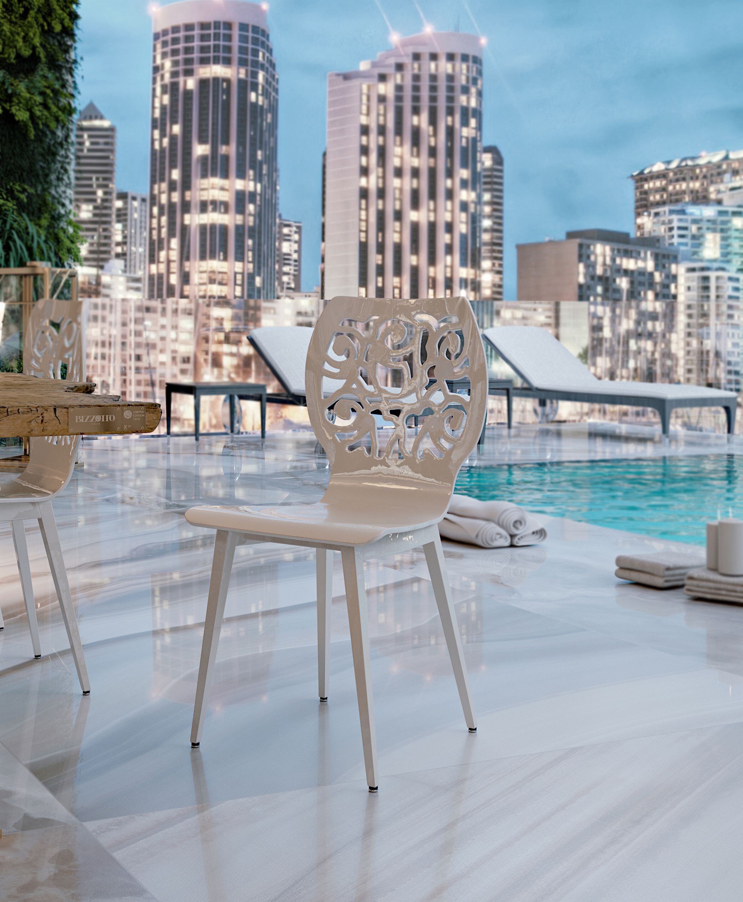 Деревянный садовый стул Bizzotto Italia Atmosphera ARCH-00052813 - Вид №2