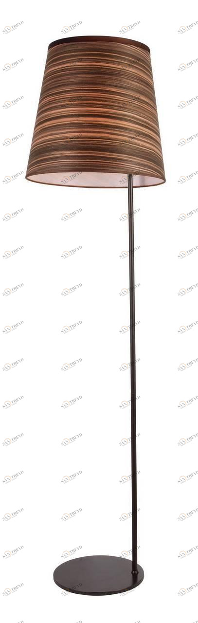 Торшер дизайнерский Favourite Zebrano Brown 1356-1F FAVOURITE  081060 Коричневый 