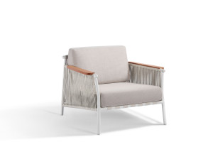 Веревочный садовый стул