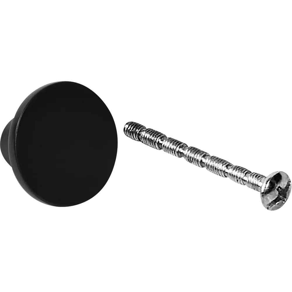 INSPIRE Аян - элегантная мебельная ручка-кнопка черного цвета 87836803 STLM-1443383 - Вид №3