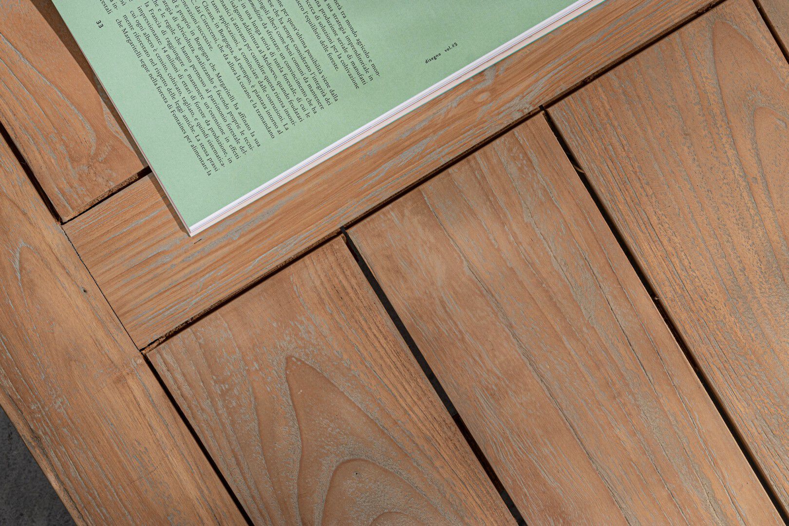 Прямоугольный садовый стол из тикового дерева BIZZOTTO Bali ARCH-00015376 - Вид №4