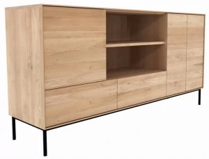 Ethnicraft Комод из дуба с распашными дверцами и ящиками Oak whitebird 051467