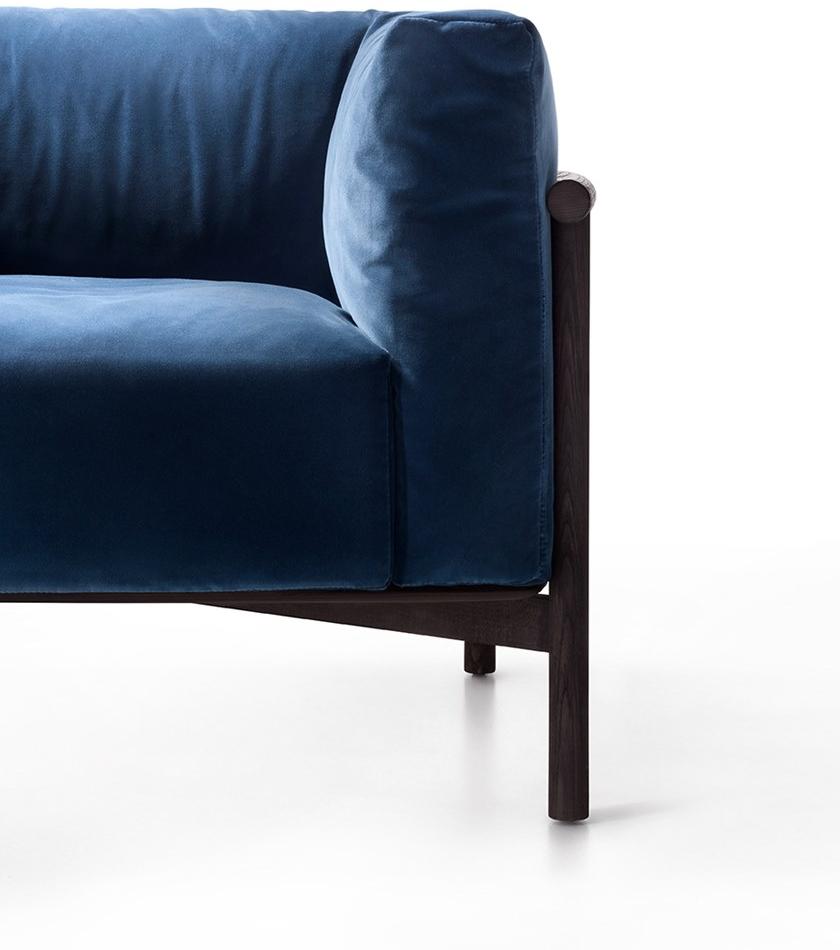 Lema Мягкое кожаное кресло с подлокотниками Taiki sun-id-1486406 - Вид №2