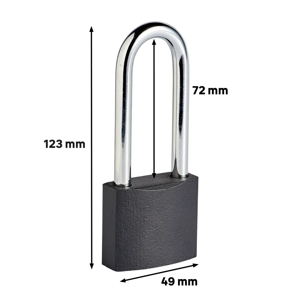 Santreyd Standers — навесной замок с длинной дужкой для надёжной защиты 82247262 STLM-0023024 - Вид №3