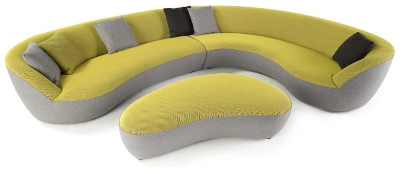 Roche Bobois Изогнутый модульный угловой диван Edito sun-id-1460554 - Вид №2