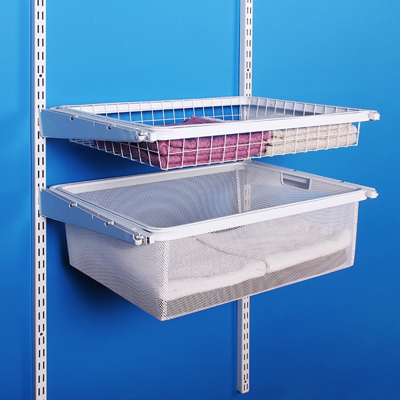 Корзина мелкосетчатая , 555х410х185 мм, белый LJPS0532 Public Steel Россия  - Вид №1