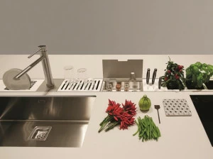 DOMUSOMNIA Оборудованный канал для кухни Easyrack kitchen flat