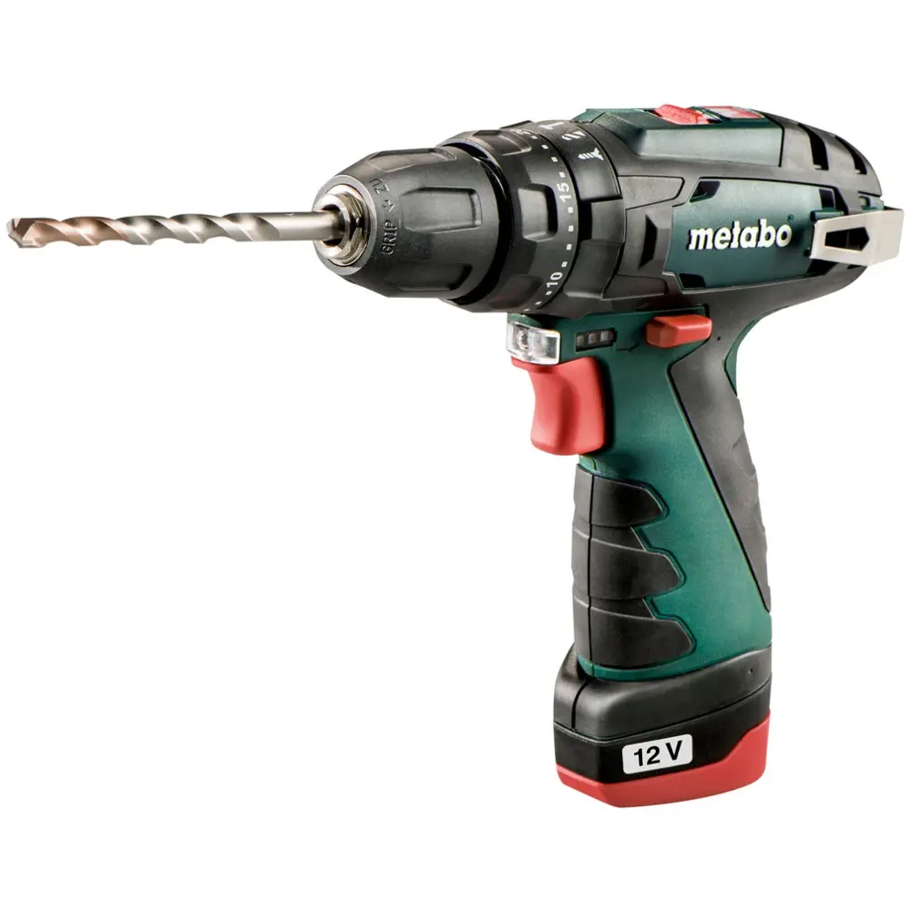 Дрель-шуруповерт аккумуляторная ударная Metabo PowerMaxx SB 600385500, 12 В Li-ion 2x2 Ач 18119464 STLM-2033695  - Вид №3