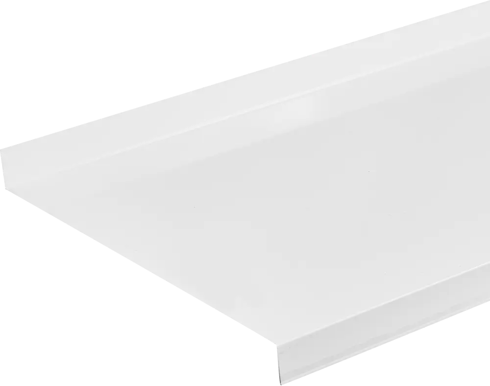 ИНТЕРПРОФИЛЬ | Наружный оконный отлив 200 мм белый для защиты и эстетики 17880729