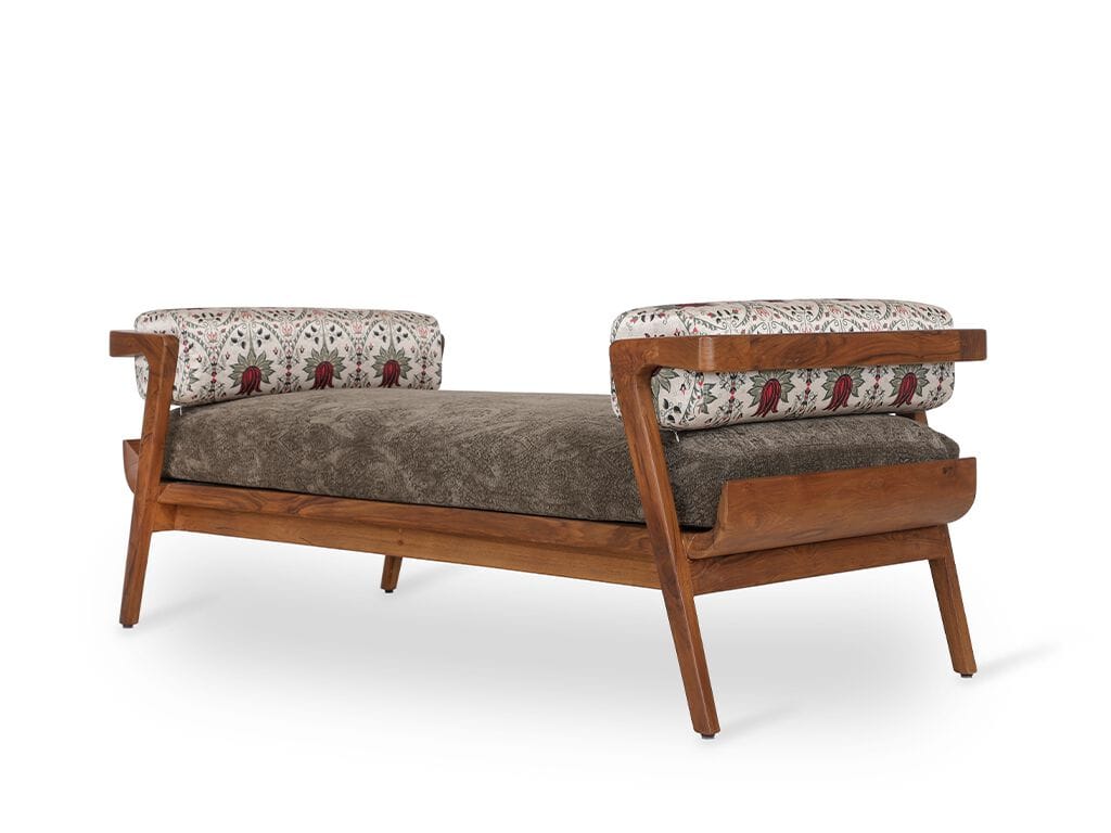 Спальная кровать из тикового дерева Alankaram YASSI ARCH-00119577 - Вид №2