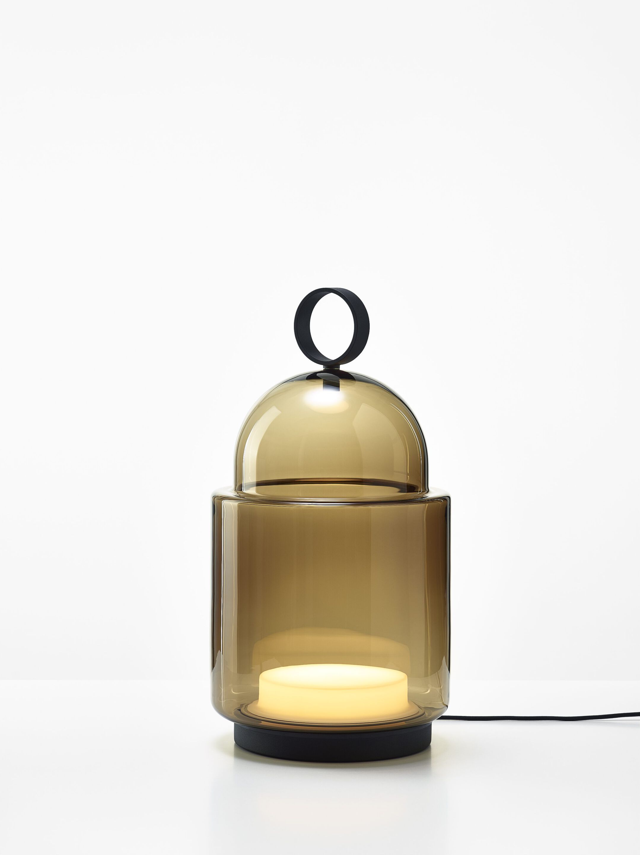 Напольная лампа из дутого стекла BROKIS купол ARCH-00011428 - Вид №16