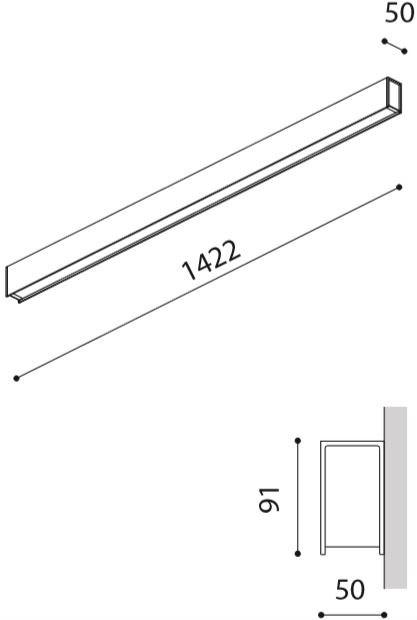 Arkoslight Настенный светильник из алюминия Fifty custom sun-id-1446459 - Вид №4