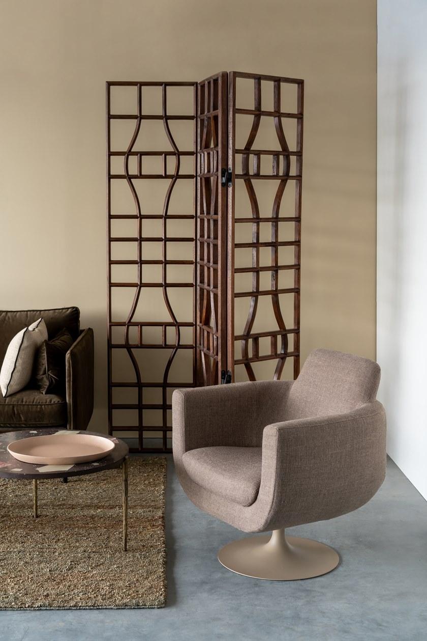 Pols Potten Вращающееся кресло из ткани  556-020-001  - Вид №7