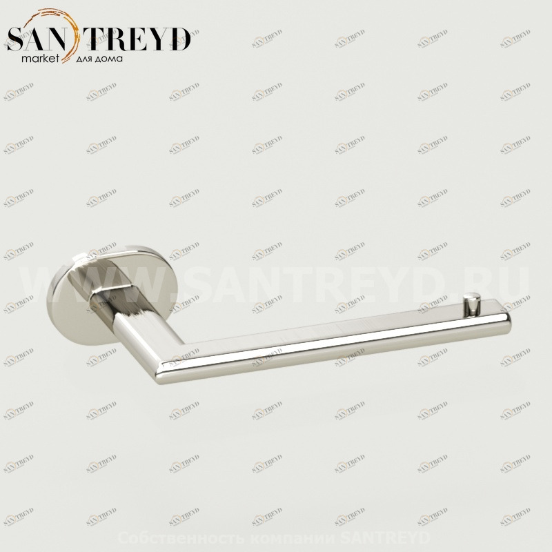 922494 Держатель туалетной бумаги, цвет Никель Kerasan Nolita Италия