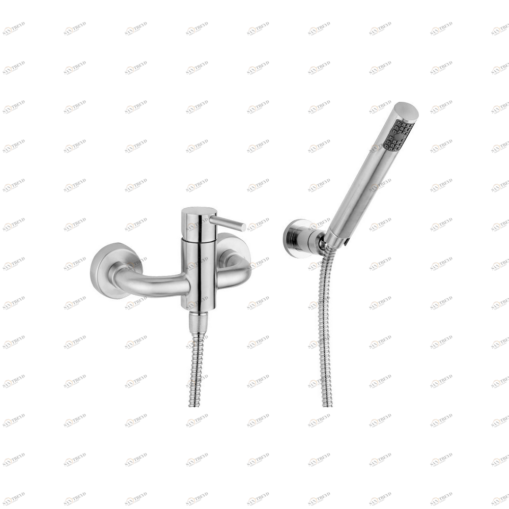 Смеситель для душа внешний в комплекте с душевой лейкой Cisal XI000454