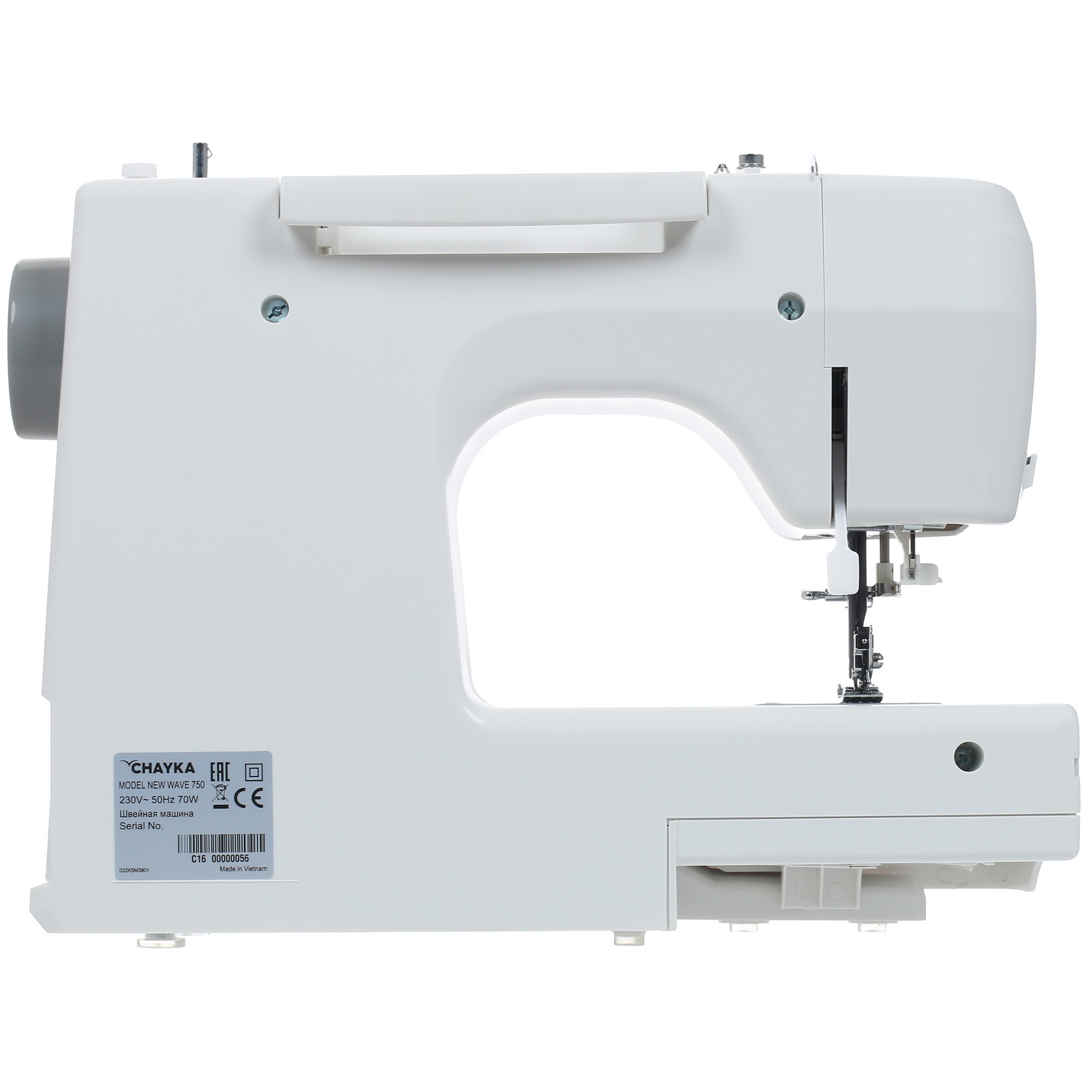 1085867 Швейная машина CHAYKA NEW WAVE 750 STDN-0057239 - Вид №3