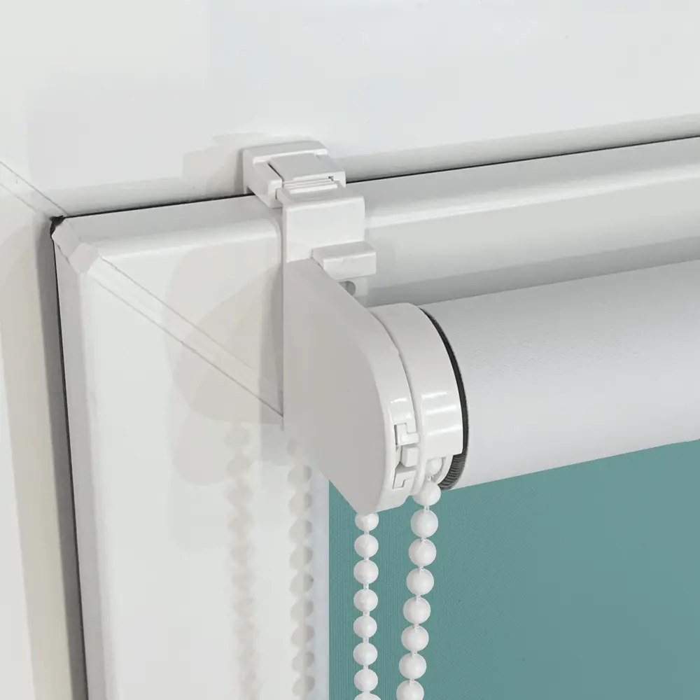 Штора рулонная блэкаут Inspire Santos 80x160 см бирюзовая Celadon 2 82692240 STLM-2063808 - Вид №2