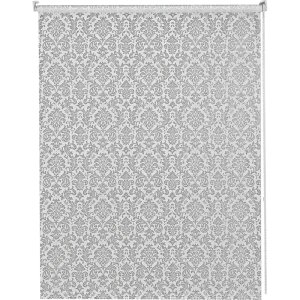 Штора рулонная Legrand Дамаск 70x175 см цвет серый 86542173 STLM-2122832