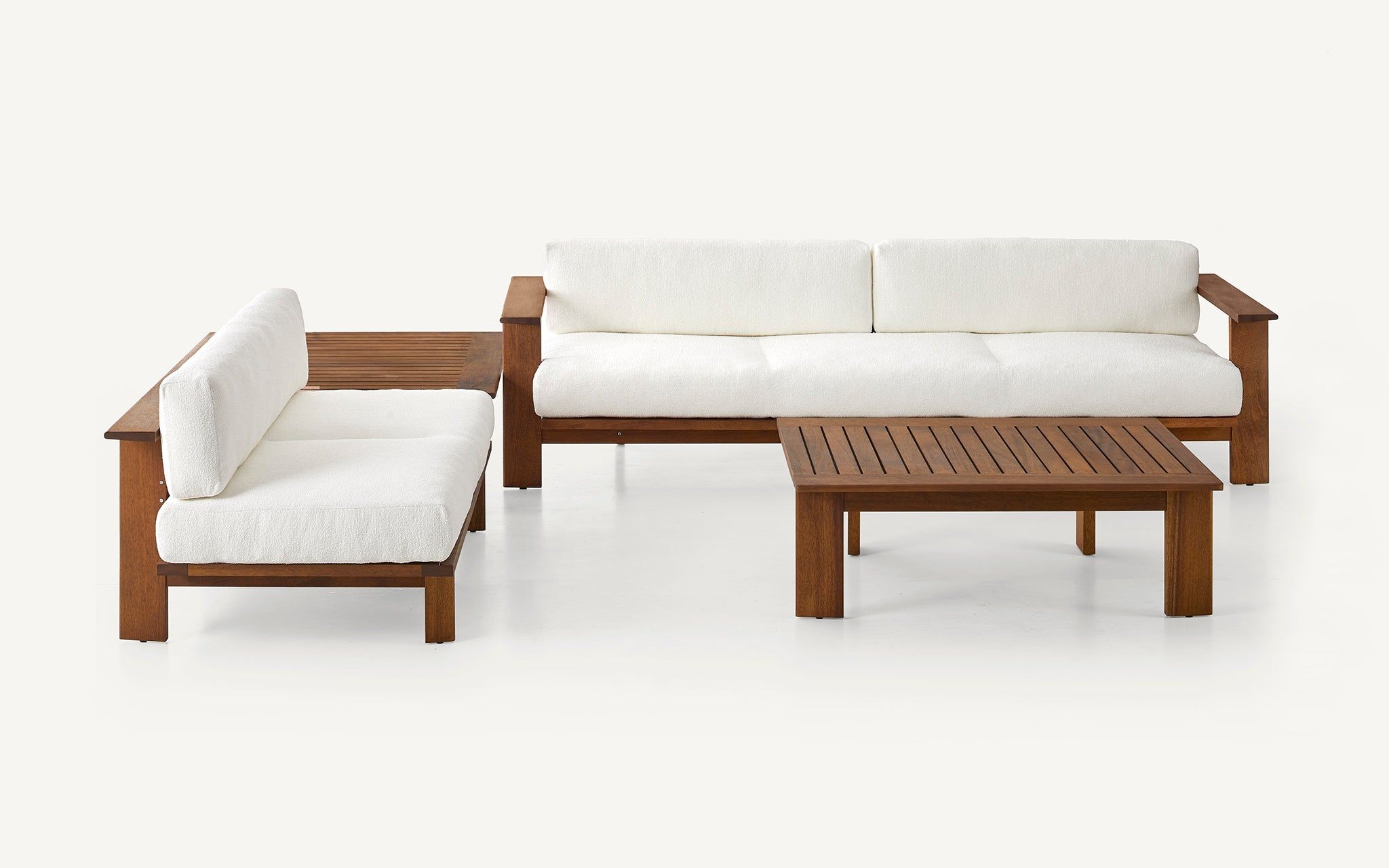 Низкий деревянный журнальный столик BassamFellows Rail ARCH-00123697 - Вид №5