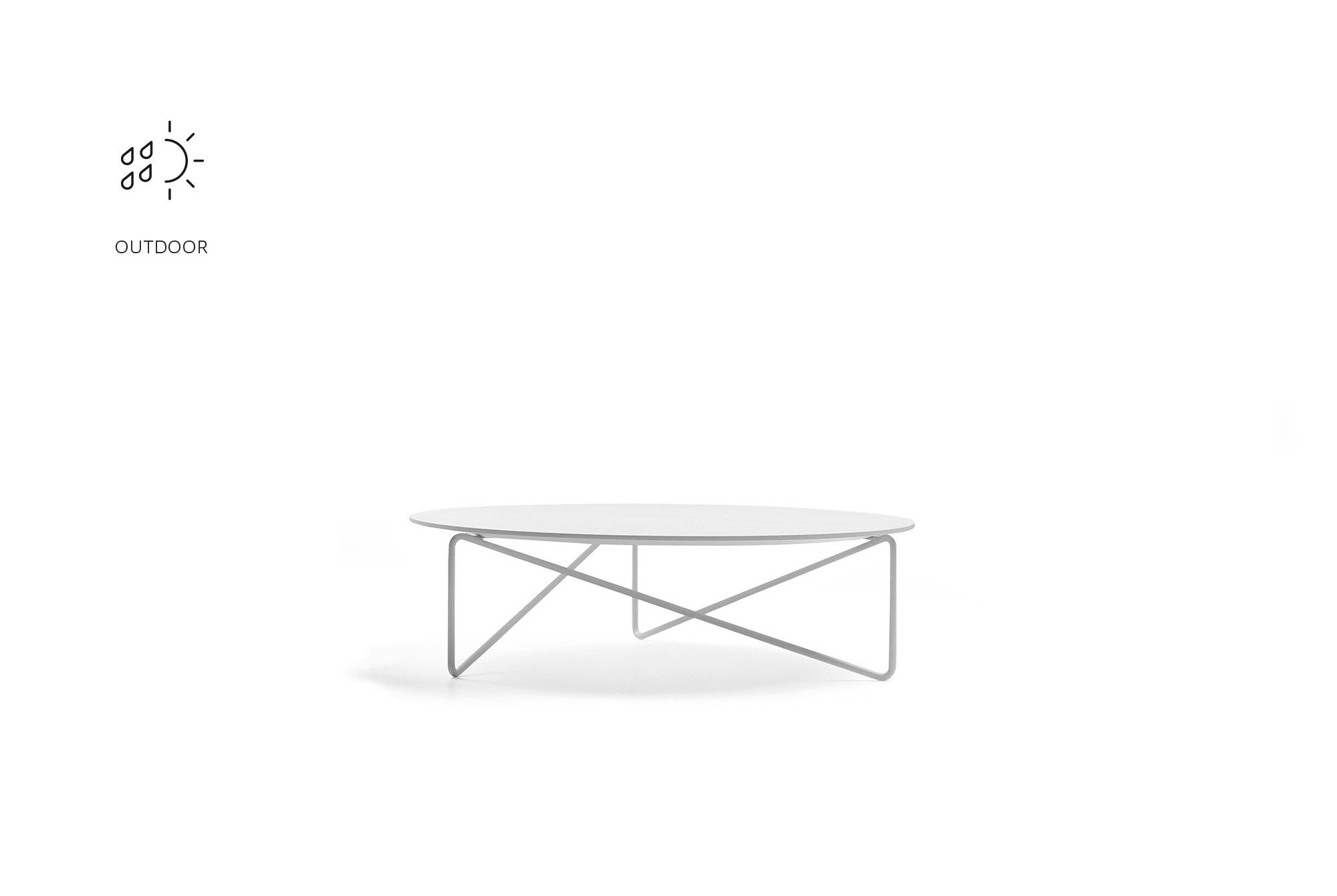 Круглый садовый столик prostoria Polygon ARCH-00013842 - Вид №2