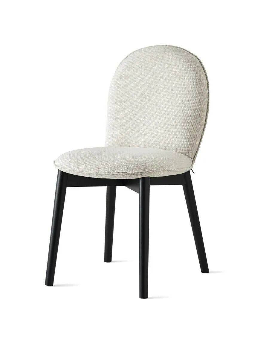 Тканевый мягкий стул с деревянными ножками Connubia Riley ARCH-00135066 - Вид №2