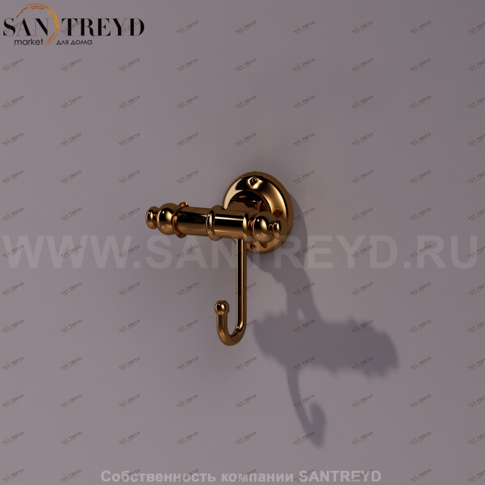 Крючок для полотенец SIMAS золотистый Arcade 260204OR