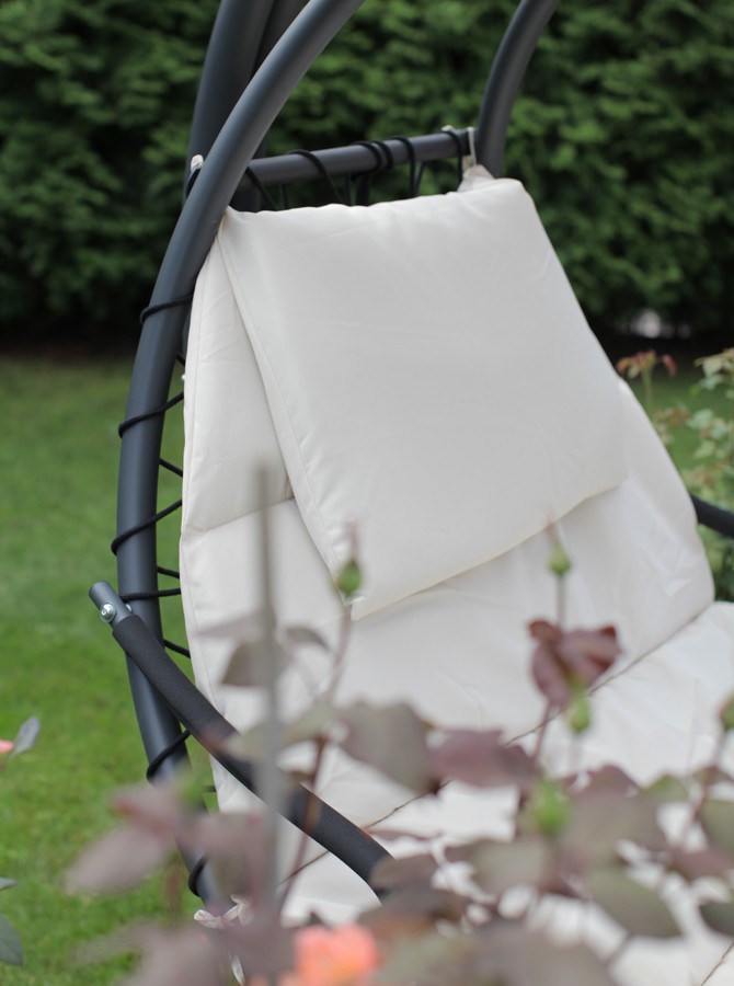 Качели садовые подвесные двухместные Luna Double BESTA FIESTA  132504 Бежевый  - Вид №4