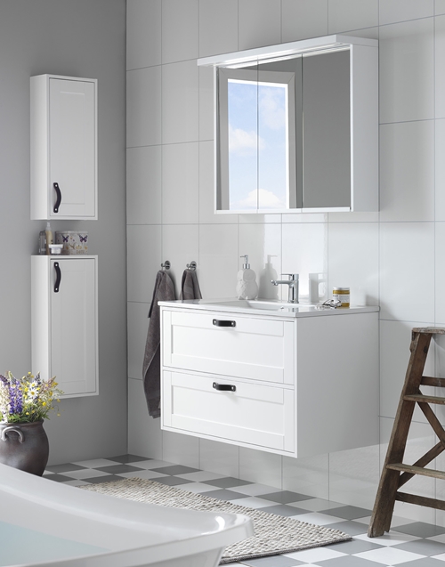 1561040 Eden Настенный Шкаф 300 Белый Hafa  Белый  - Вид №2