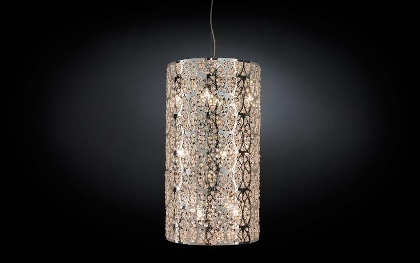 VGnewtrend Подвесной светильник из стали с кристаллами Arabesque sun-id-1393848 - Вид №1