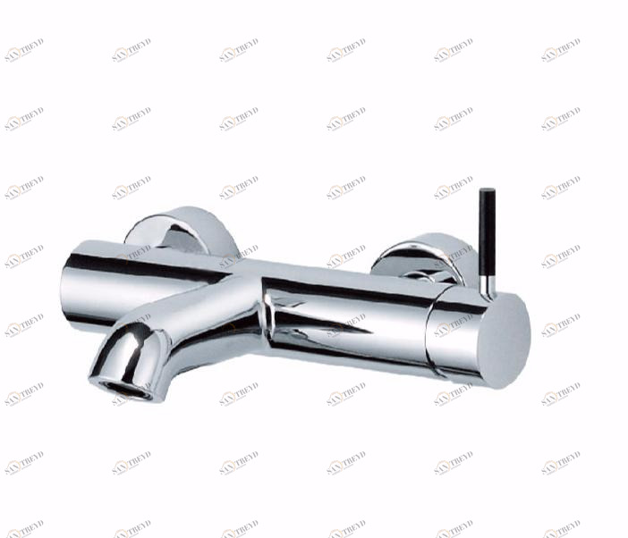 JUSTIME Смеситель для ванны настенный из хромированной латуни Pan i sun-id-1494564