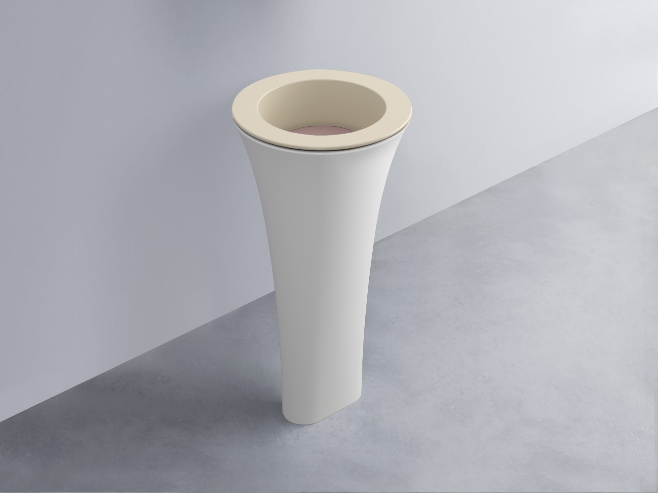 AMLA45-LN+AMPILT-CP+AMCOLT-BL Раковина Amedeo Tondo отдельностоящая cielo Enjoy + Amedeo Ceramica Cielo