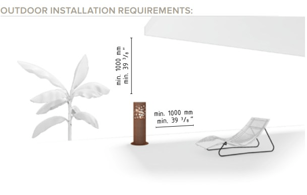Planika Камин Corten ™ Classic sun-id-1478255 - Вид №9