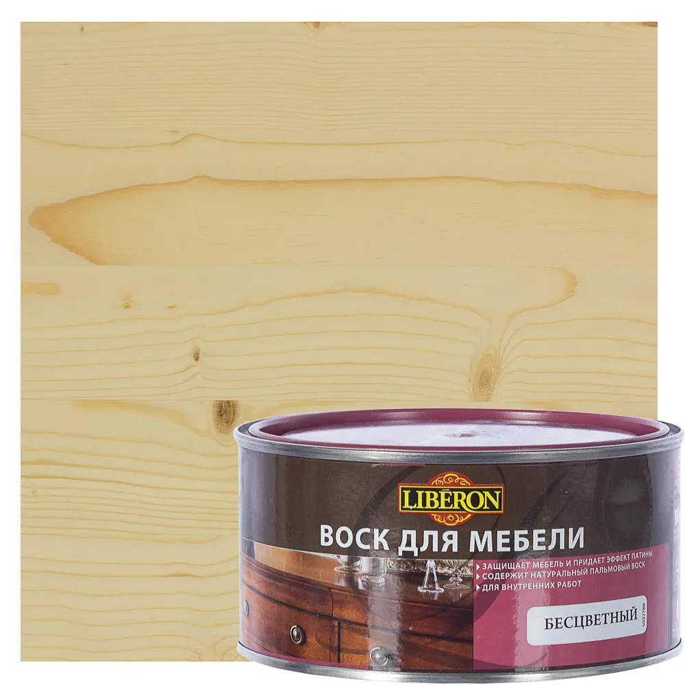 Воск для мебели V33 бесцветный 0.5 л STLM-2062700