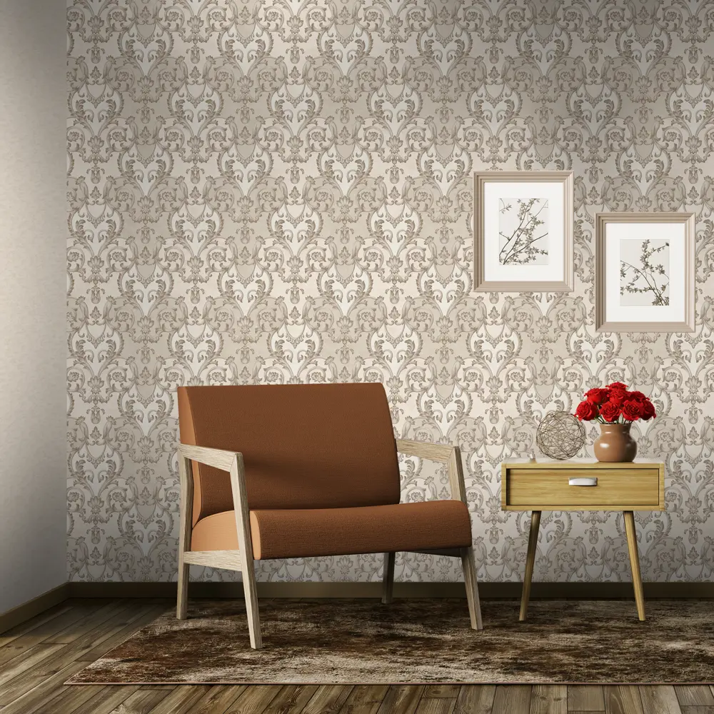 Обои флизелиновые 1.06х10 м ED1122-00 81968643 STLM-2008536 EURO DECOR Baccarat - Вид №3